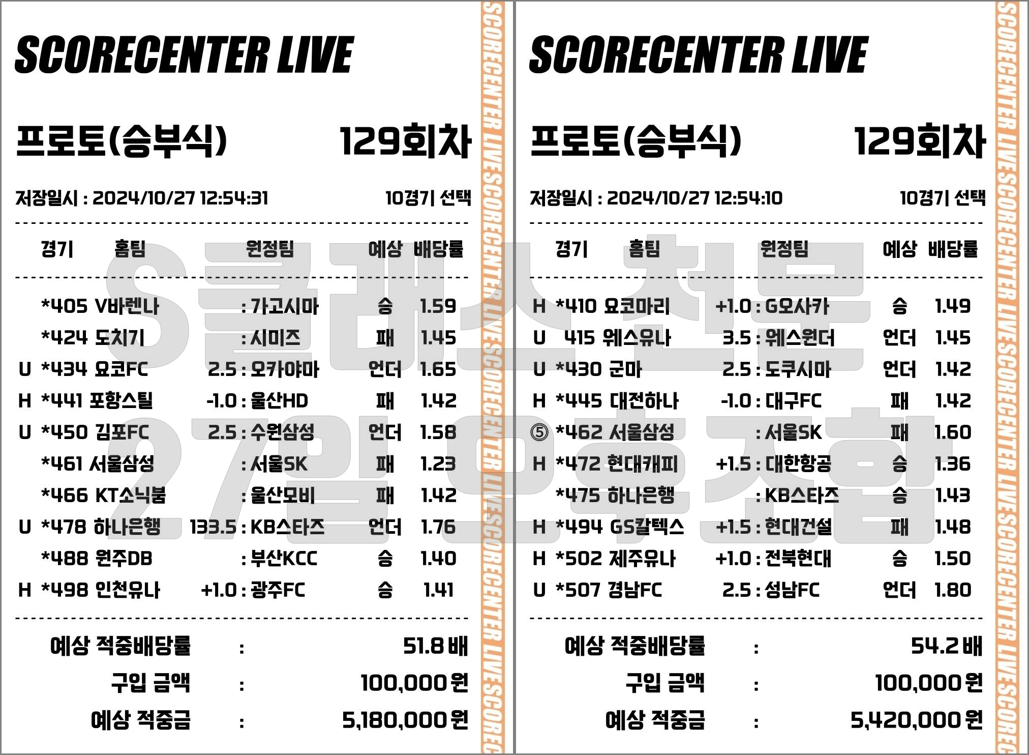 ■■■⚾⚽ ✴️☀️ [S클래스 천문] 27~28일 정답지 PICK 공개 !!! ☀️✴️ ⚾⚽■■■